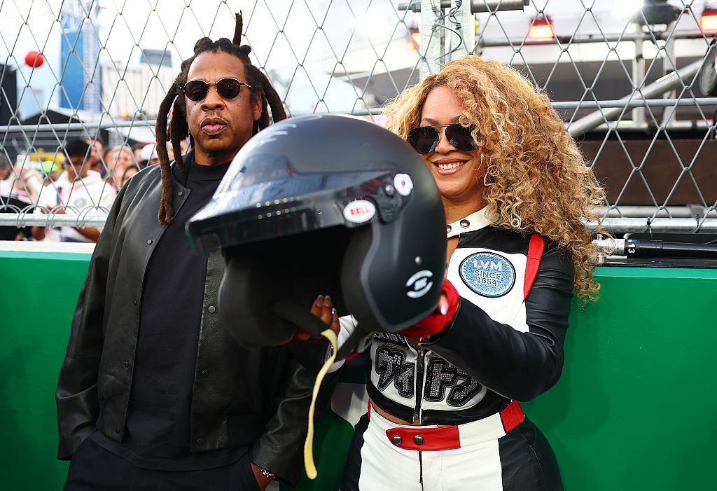 Jay-Z and Beyonce attend F1 Grand Prix of Las Vegas